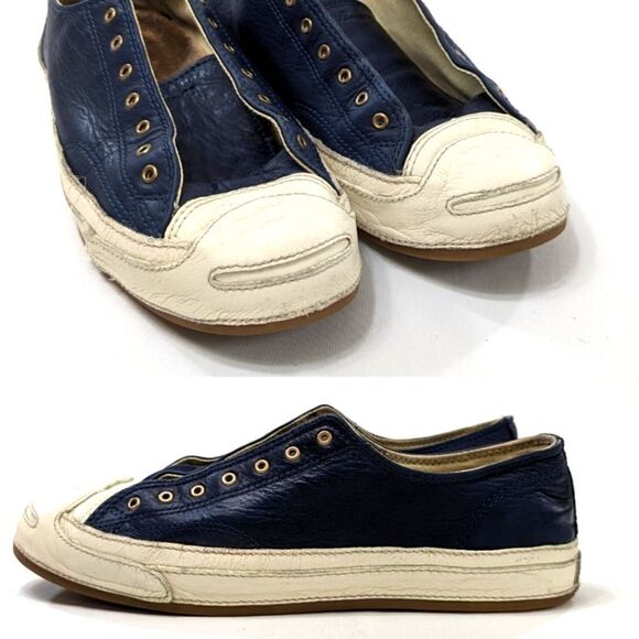 Vintage Jack Purcell Leather Converse - Picture 2 of 11